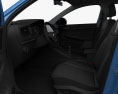 Jetta VS7 з детальним інтер'єром 2022 3D модель seats