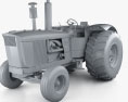 John Deere 5010 1963 3D-Modell clay render