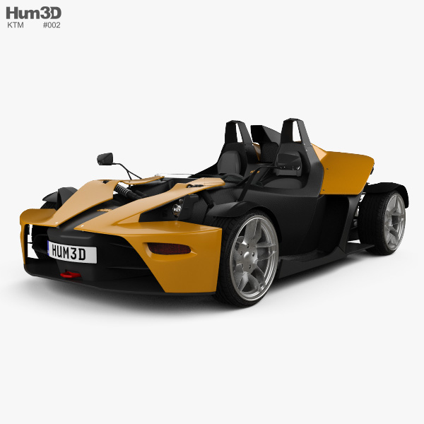 KTM X-Bow 2014 3D模型