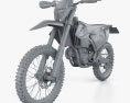 KTM 450 EXC-F 2017 3D модель clay render