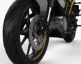 KTM Duke 125 2017 3D 모델 