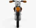 KTM EXC 450 2014 3Dモデル front view