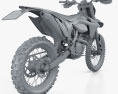 KTM EXC 450 2014 3D模型