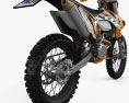KTM EXC 450 2016 3D模型
