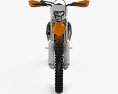 KTM EXC 450 2016 3Dモデル front view