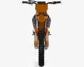 KTM SX 250 2024 3Dモデル front view