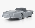 Kaiser Darrin Sport Convertible 1957 Modello 3D