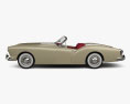 Kaiser Darrin Sport Convertible with HQ interior and engine 1957 3d model side view