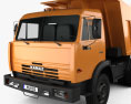 Kamaz 1977 Dump Truck 2000 3d model