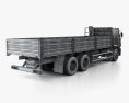 Kamaz 65117 Flatbed Truck 2016 3d model