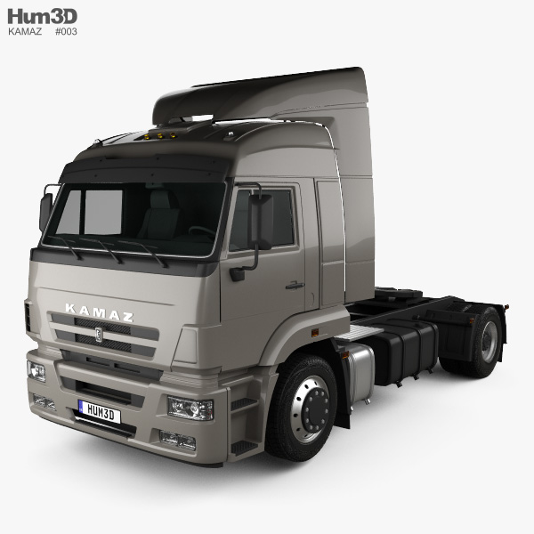 KamAZ 5460 トラクター・トラック 2010 3Dモデル