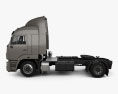 KamAZ 5460 트랙터 트럭 2016 3D 모델  side view