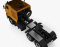KamAZ 65226 Sattelzugmaschine 2015 3D-Modell Draufsicht