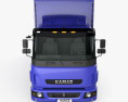 KamAZ 5308 A4 Box Truck 2017 Modello 3D vista frontale