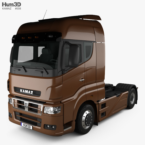 KamAZ 5490 S5 牵引车 2014 3D模型