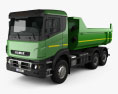 Kamaz 65802 ダンプトラック 2018 3Dモデル