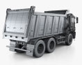 KamAZ 6580 K5 Dump Truck 2018 3d model
