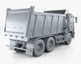 KamAZ 6580 K5 Dump Truck 2018 3d model