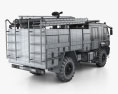 KamAZ 43502 Camion de Pompiers 2017 Modèle 3d