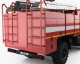 KamAZ 43502 Feuerwehrauto 2021 3D-Modell