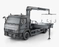 KamAZ 658625-0010-03 Tow Truck 2021 3d model wire render
