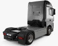 KamAZ 54901 トラクター・トラック 2021 3Dモデル 後ろ姿
