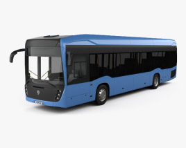 3D model of KamAZ 6282 Автобус 2018