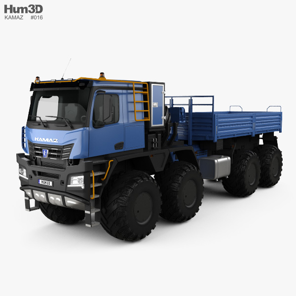 KamAZ 6355 Arctica Truck 2021 3D model