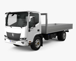 KamAZ Kompas 9 Flatbed Truck 2024 3D model
