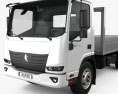 KamAZ Kompas 9 Flatbed Truck 2024 Modello 3D