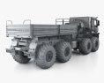 KamAZ 6355 Arctica Truck avec Intérieur 2019 Modèle 3d