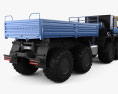KamAZ 6355 Arctica Truck з детальним інтер'єром 2019 3D модель