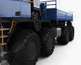 KamAZ 6355 Arctica Truck з детальним інтер'єром 2019 3D модель