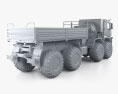 KamAZ 6355 Arctica Truck с детальным интерьером 2019 3D модель