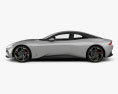 Karma Pininfarina GT 2022 3D-Modell Seitenansicht