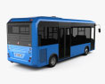 Karsan Atak Bus 2014 3D-Modell Rückansicht