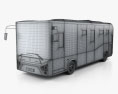 Karsan Atak Autobus 2014 Modello 3D wire render