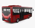 Karsan Atak Autobús 2022 Modelo 3D vista trasera