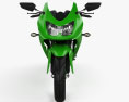 Kawasaki Ninja 250R 2011 3D-Modell Vorderansicht
