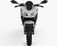 Kawasaki Ninja 300 2014 3D模型 正面图