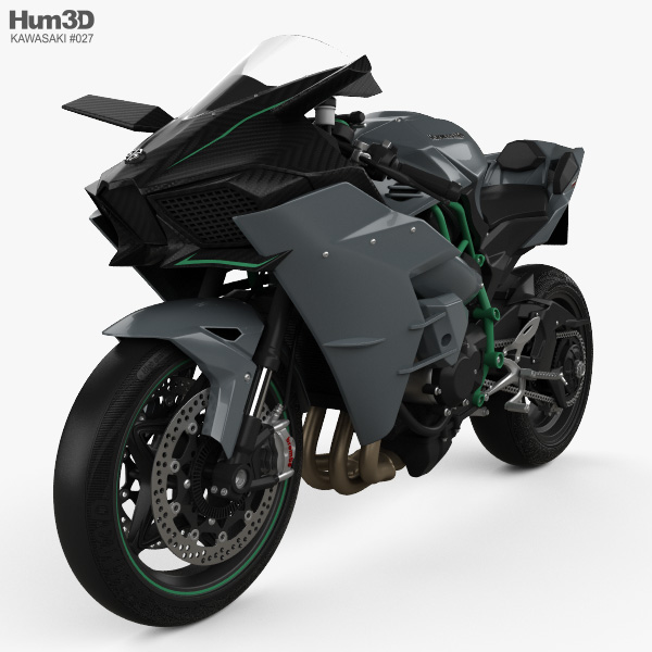 Kawasaki Ninja H2 R 2015 3D model
