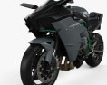 Kawasaki Ninja H2 R 2015 Modello 3D