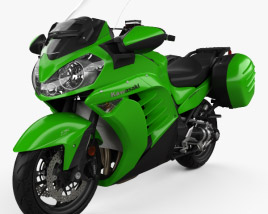 Kawasaki Concours 14 2015 3D model