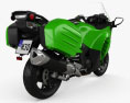 Kawasaki Concours 14 2015 3D-Modell Rückansicht