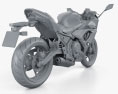 Kawasaki Ninja 650 2017 3Dモデル