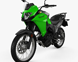 Kawasaki Versys-X 300 2017 3D 모델 