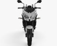 Kawasaki Versys 650 2018 3D-Modell Vorderansicht