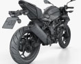 Kawasaki Z125 2019 Modello 3D