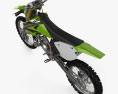 Kawasaki KX250 2003 3D模型 顶视图