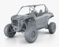 Kawasaki Teryx KRX 1000 2021 3d model clay render